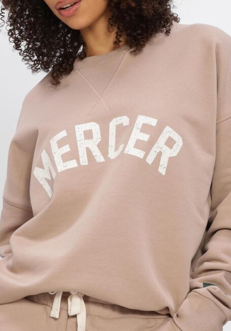 Zand MERCER AMSTERDAM Sweater MERCER LOGO SWEAT - large