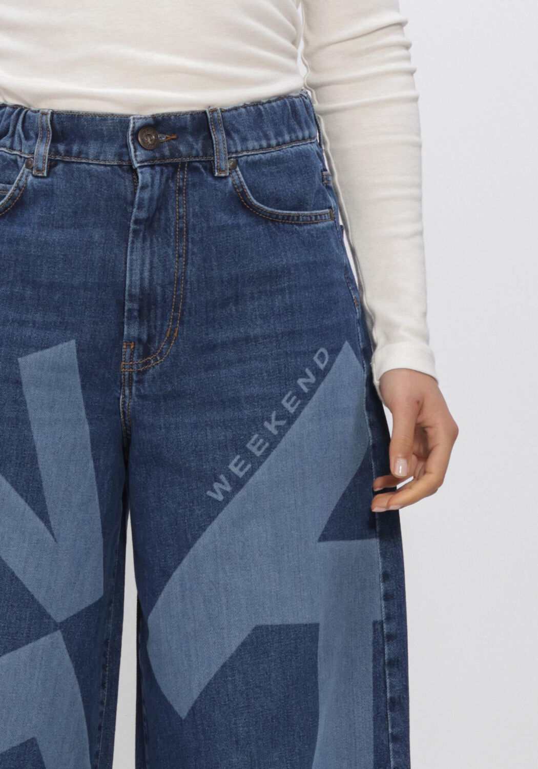 Blauwe MAX MARA Jeans VORTICE - large