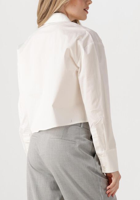 Witte ALIX THE LABEL Blouses LADIES WOVEN CROPPED BLOUSE - large