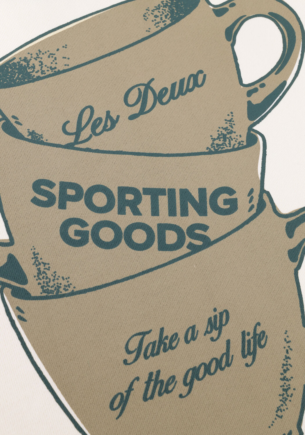 Ecru LES DEUX Sweater BEN ARTIST SWEATSHIRT - large