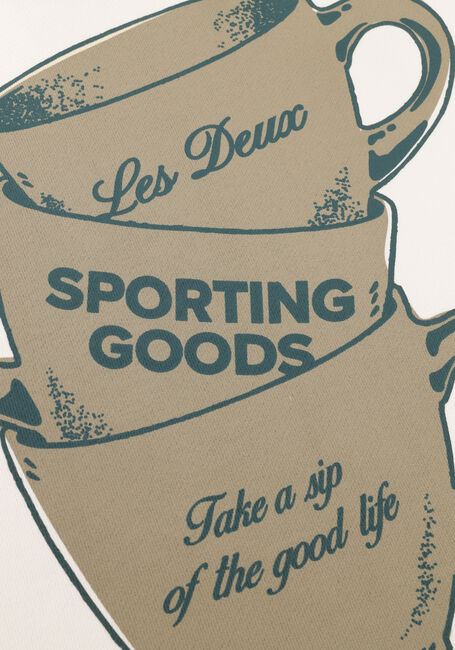 Ecru LES DEUX Sweater BEN ARTIST SWEATSHIRT - large