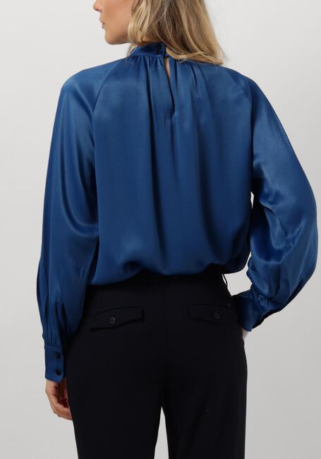 Blauwe MOS MOSH Blouses SILJA GLOSSI BLOUSE - large