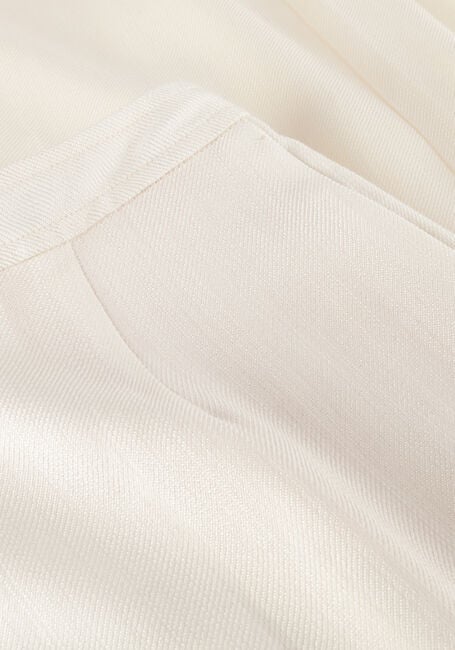 Creme FORTE FORTE Pantalon VISCOLE WOOL SLUBBED HIGH WAIST PANTS - large