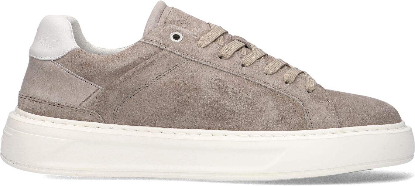 Greve Lage Sneakers Heren Delft, Maat: 40, Materiaal: Suède, Kleur: Taupe afbeelding