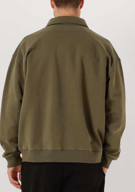 Khaki OLAF HUSSEIN Polo SIGNATURE OVERSIZED POLO - large