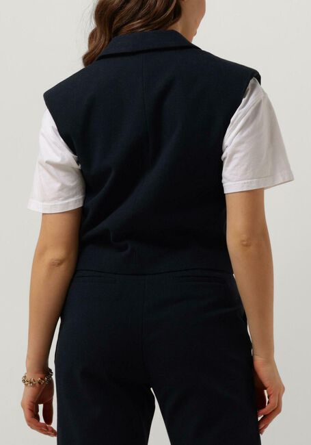 Donkerblauwe RUBY TUESDAY Gilet RELIN CROPPED WAISTCOAT - large