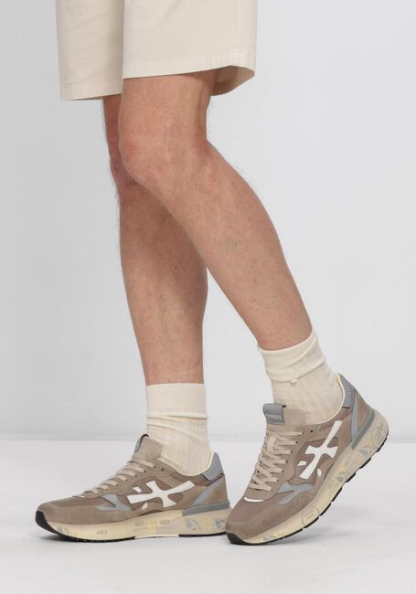 Taupe PREMIATA Lage sneakers MICK - large