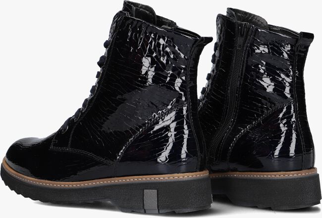 Blauwe WALDLAUFER Enkellaarsjes 683801 LAK PRINT Blauwe WALDLAUFER Enkellaarsjes 683801 LAK PRINT - large