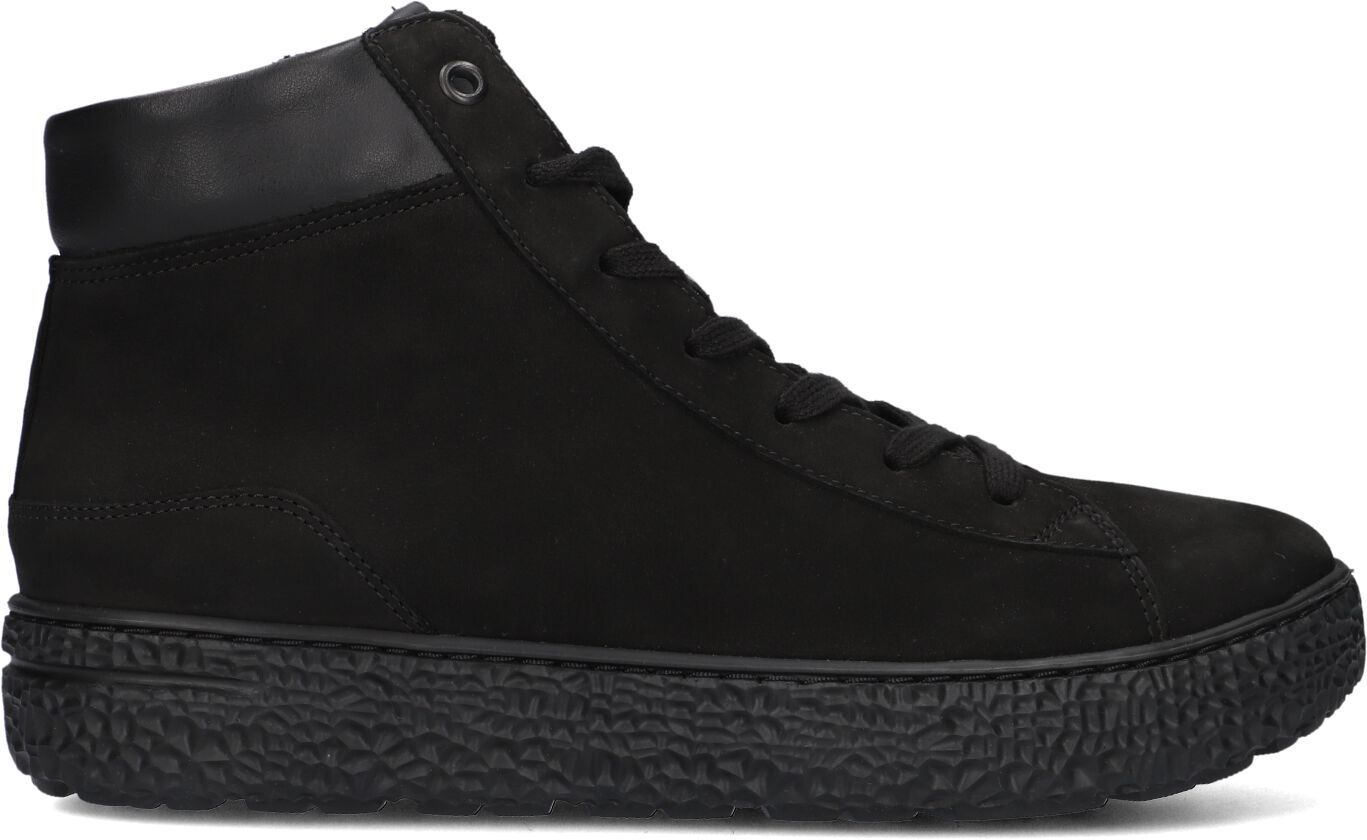 Hartjes Hoge Sneakers Dames 172.1410, Maat: 36,5, Materiaal: Suède, Kleur: Zwart