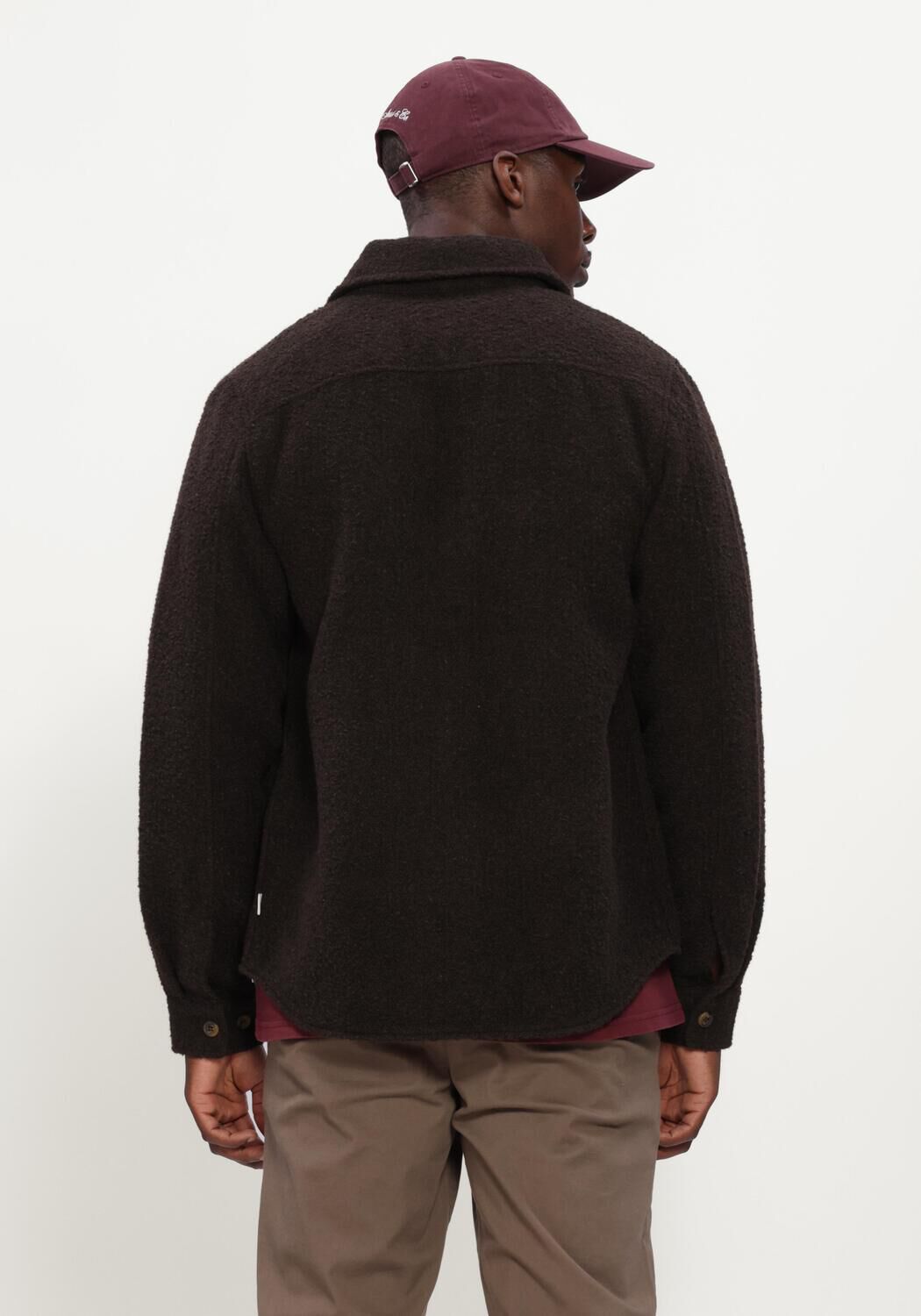 Bruine LES DEUX Overshirt BOUCL&Eacute; OVERSHIRT - large