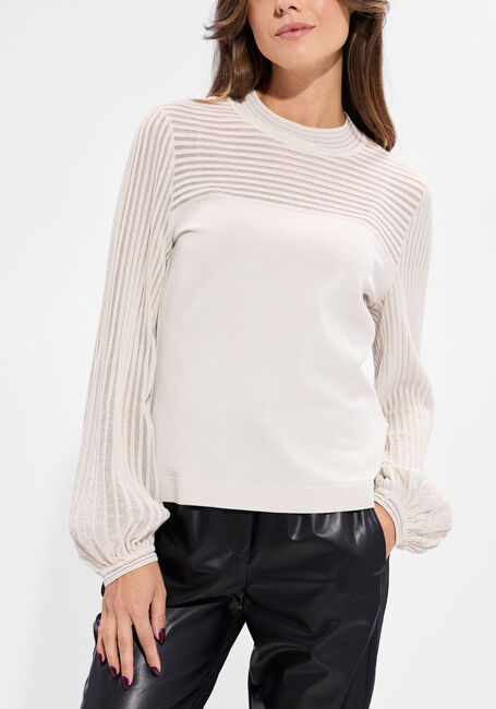 Creme MARC CAIN COLLECTION Trui ZC 39.15 M69 - large