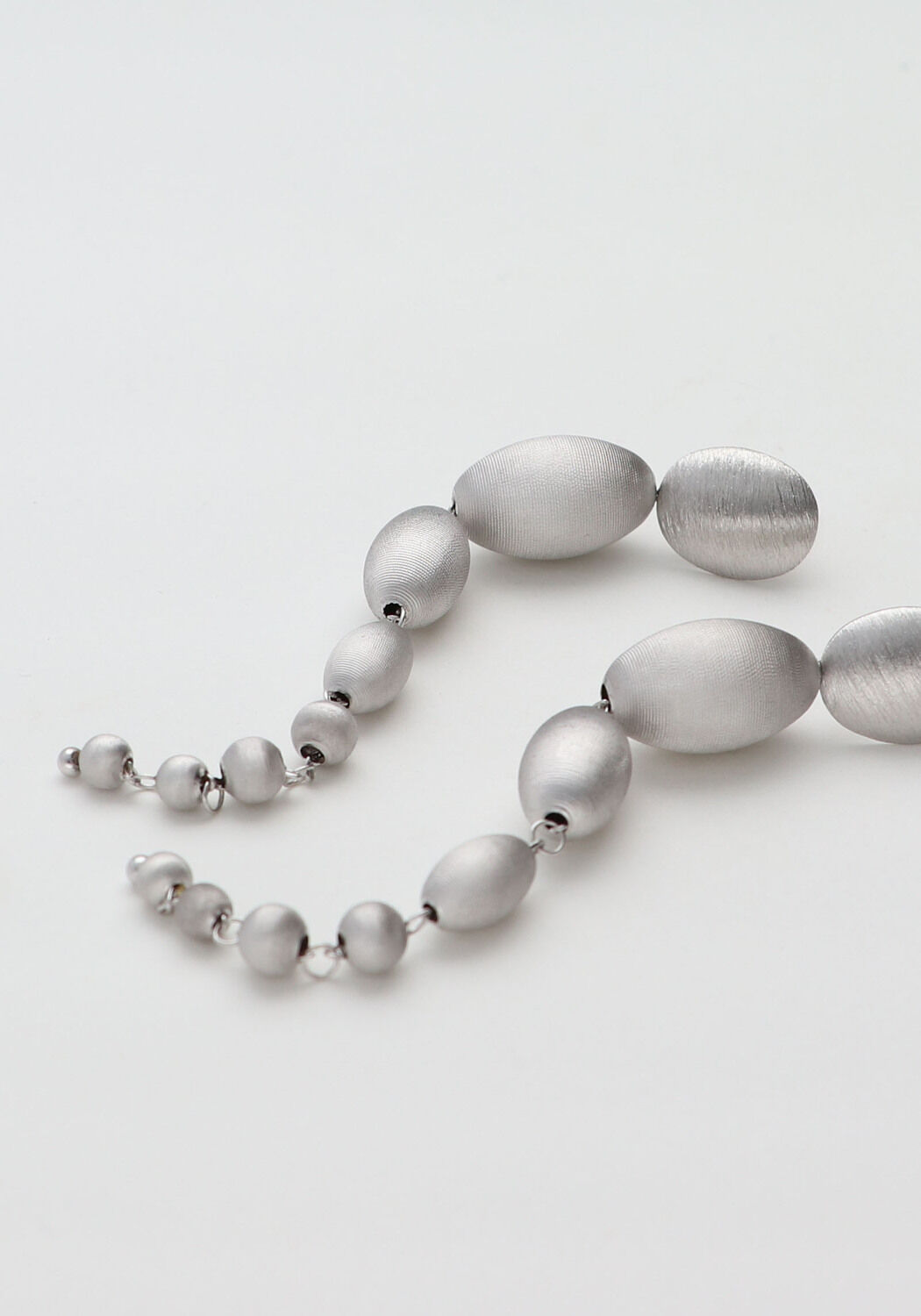 Zilverkleurig LOTT. GIOIELLI Oorbellen CL EARRING WATERFALL OF STONES L - large