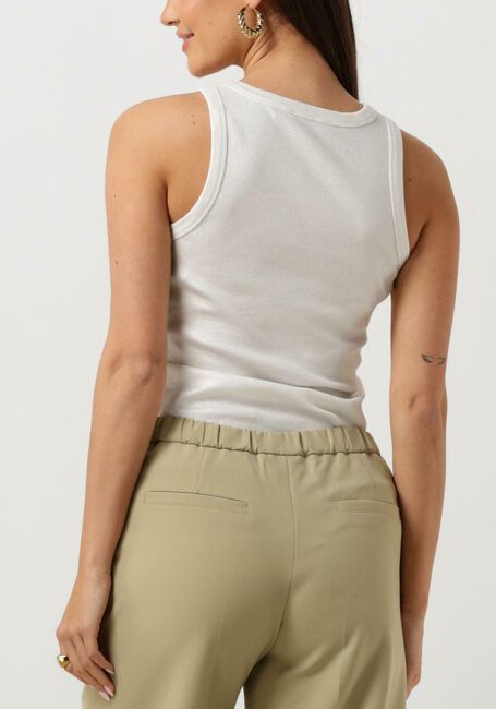Gebroken wit SUMMUM Top RIB TANKTOP COTTON RIB - large