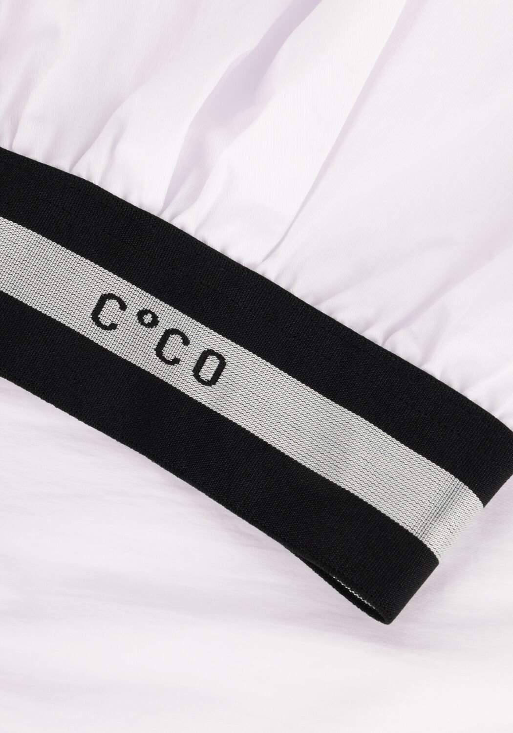 Witte CO'COUTURE Blouses COTTON CRISP LOGO CROP SHIRT - large