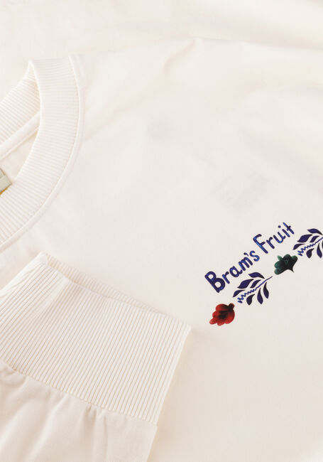 Ecru BRAM'S FRUIT T-shirt FLORA LONGSLEEVE - large