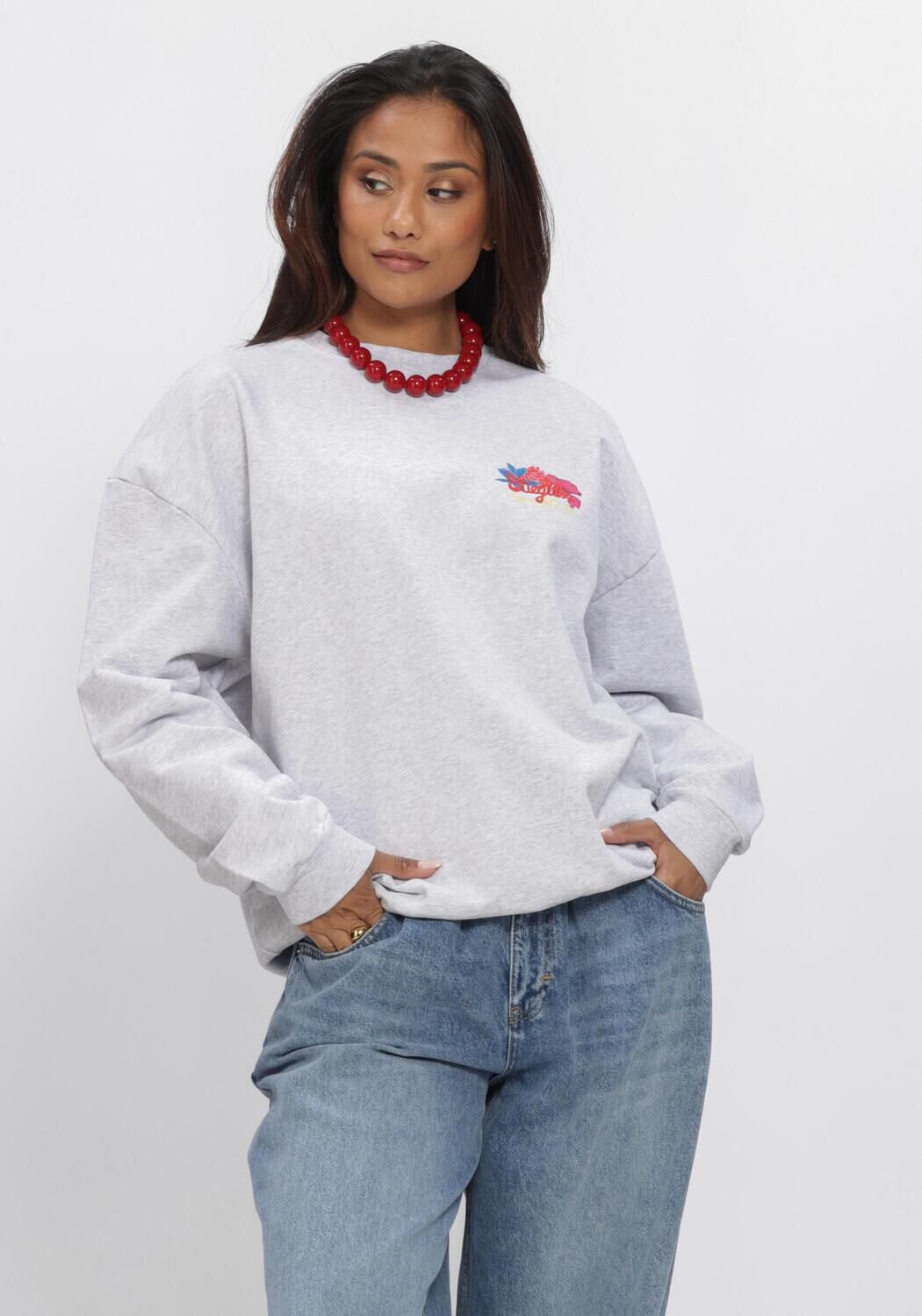 Grijze STIEGLITZ Truien/vesten GLENDA SWEATER - large