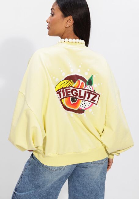 Gele STIEGLITZ Truien/vesten CINDY OVERSIZED SWEATER - large