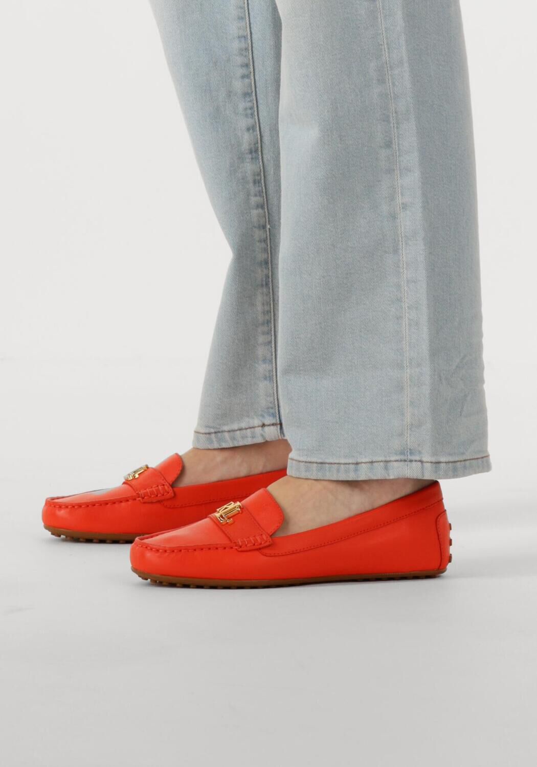 Oranje LAUREN RALPH LAUREN Mocassins BARNSBURY FLATS - large