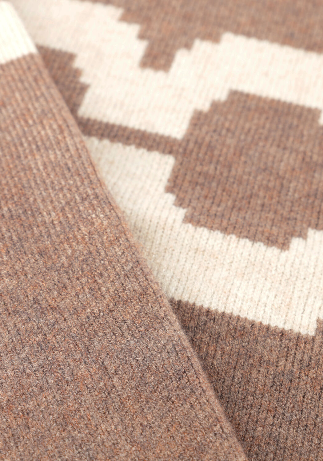 Bruine CO'COUTURE Trui ROW COCO LOGO KNIT - large