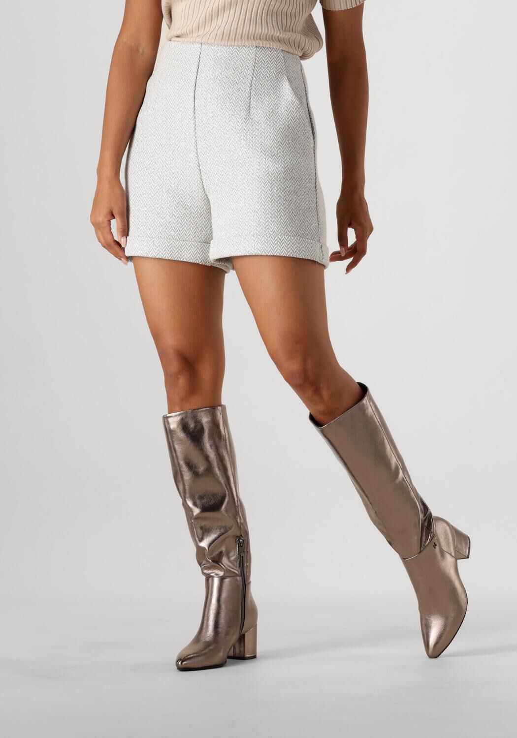 Access Short Dames D44-5113-079, Maat: 34, Kleur: Zilver