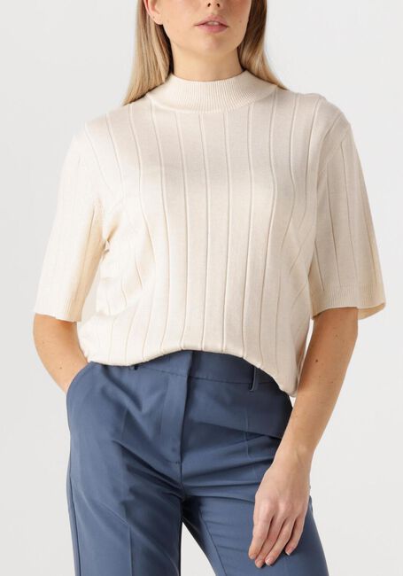 Ecru BRUUNS BAZAAR T-shirt GLADY KNIT - large
