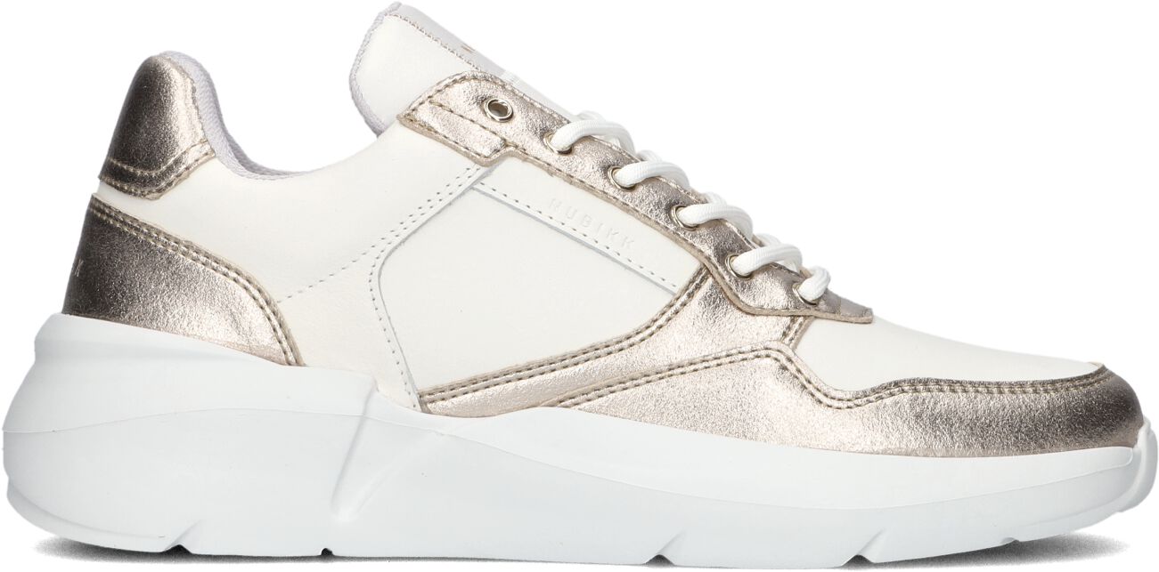 Nubikk Lage Sneakers Dames Roque Road Wave, Maat: 37, Materiaal: Leer, Kleur: Wit