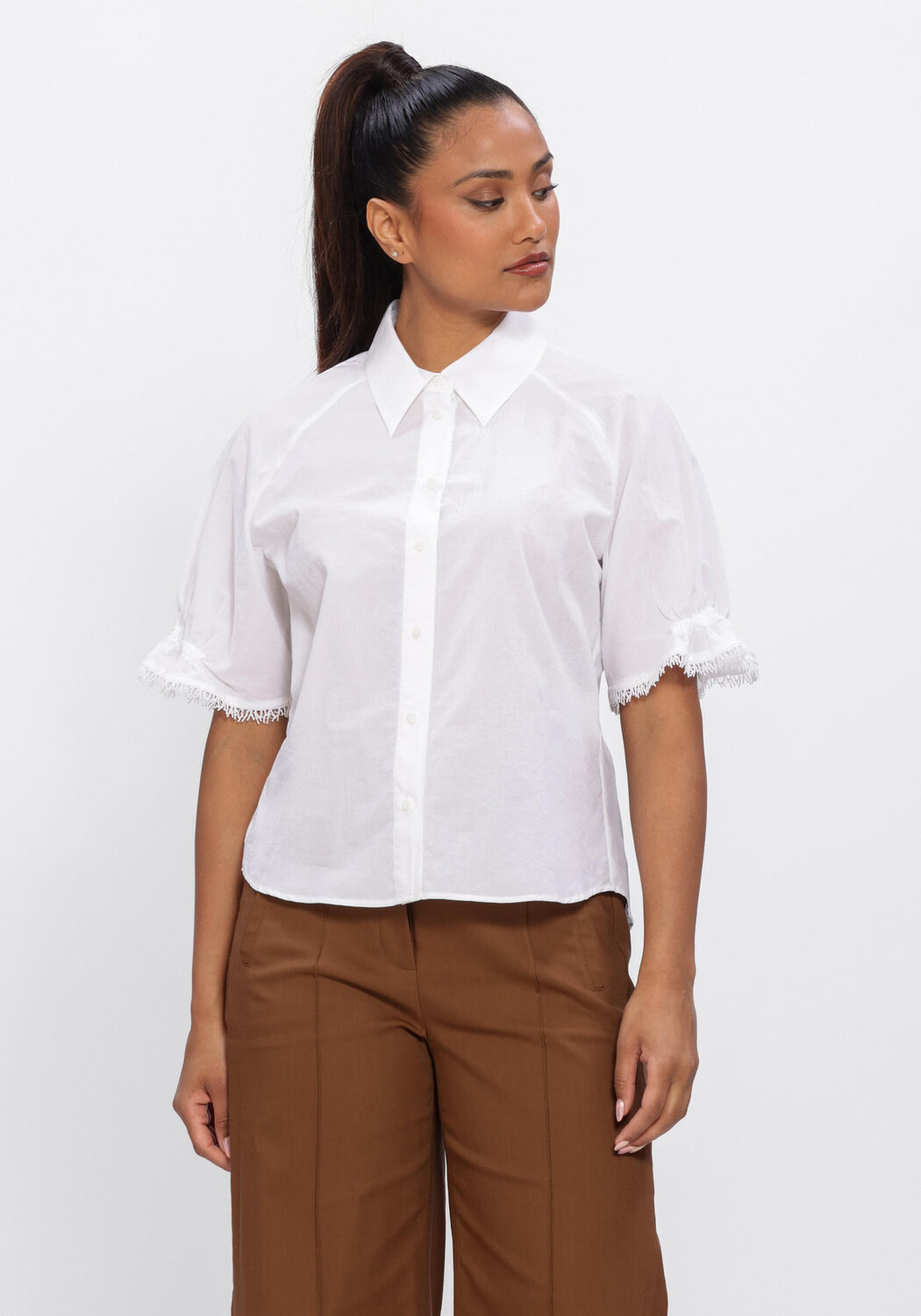 Witte LUISA CERANO Blouses 238701/3761-00 - large