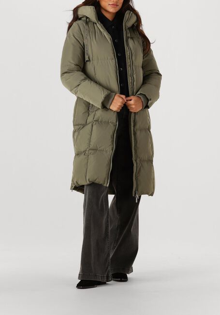 Khaki MOS MOSH Gewatteerde jas NOVA SQUARE DOWN COAT - large