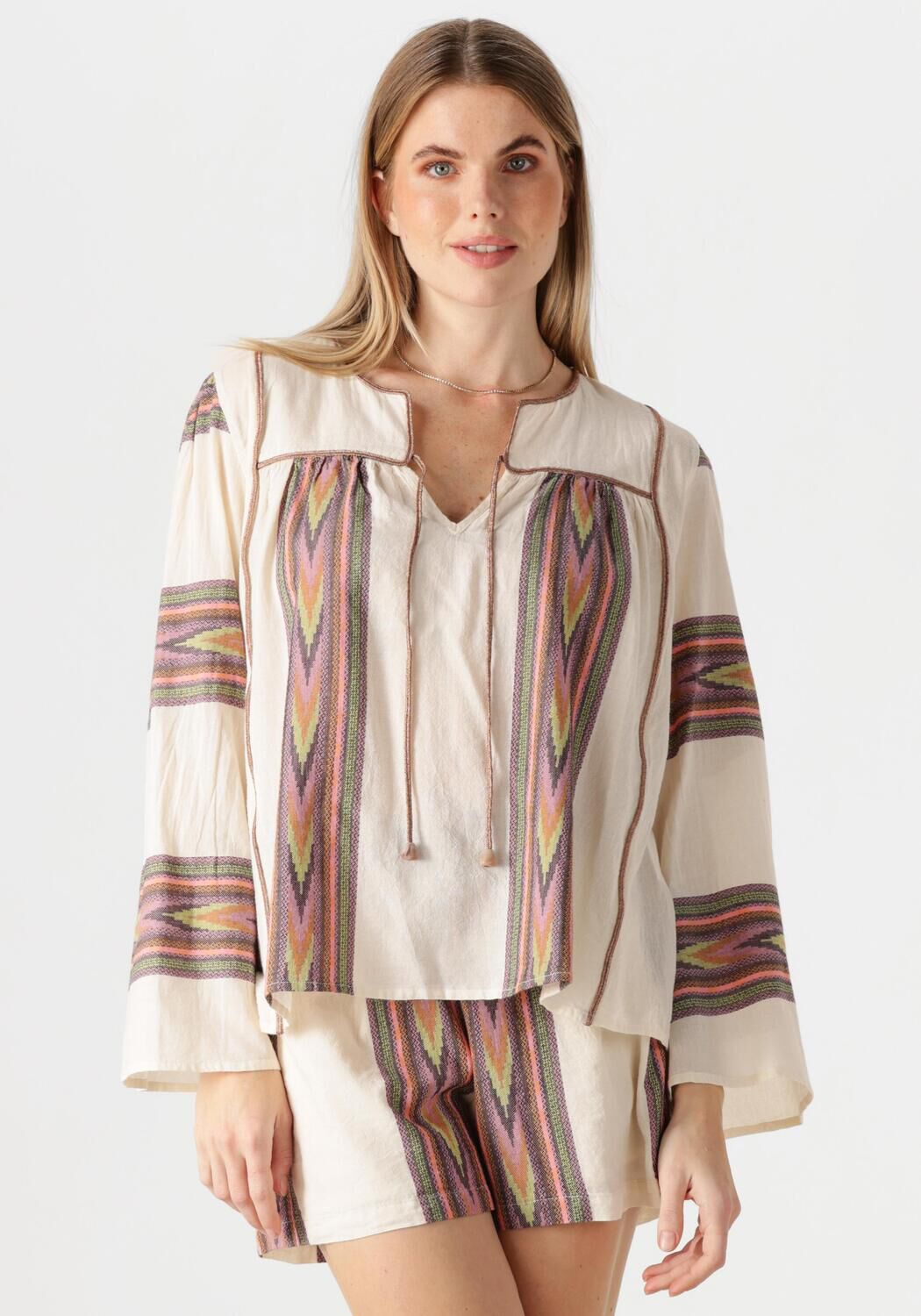 Devotion Blouse Dames Symmetry, Maat: M, Kleur: Ecru