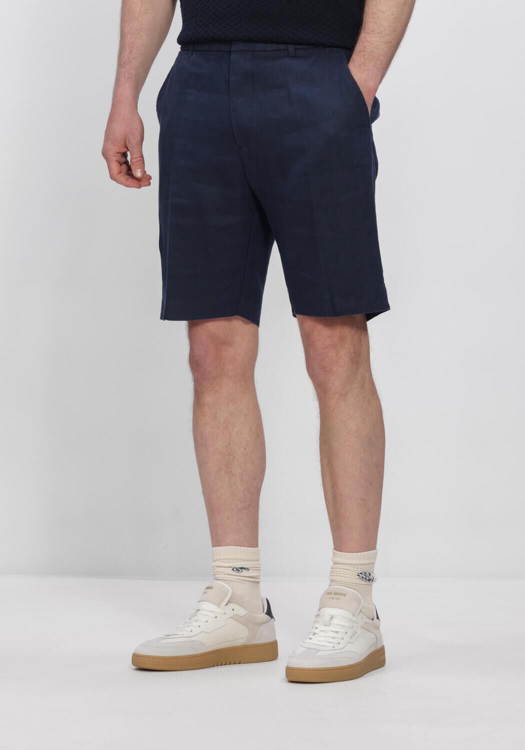 Donkerblauwe NN.07 Korte broek BILLIE SHORTS 1454 - large