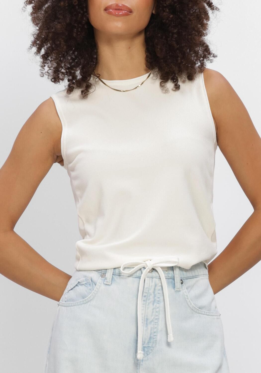 Witte MARC CAIN COLLECTION Tops & T-shirts AC 61.01 M11 - large