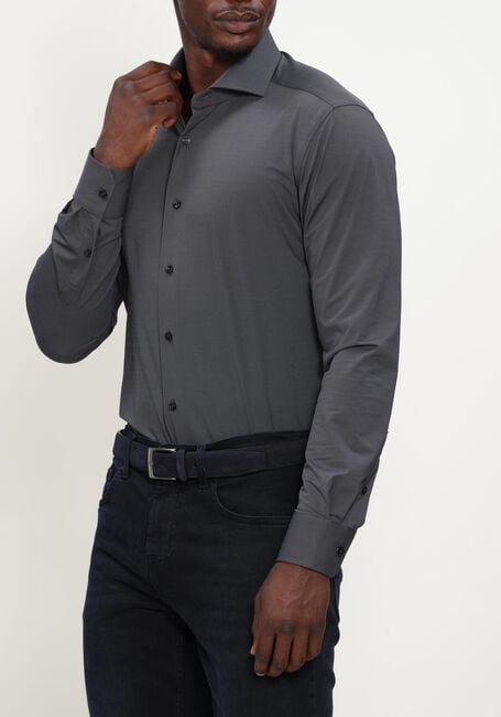 Donkergrijze XACUS Casual overhemd ACTIVE SHIRT 520ML - large
