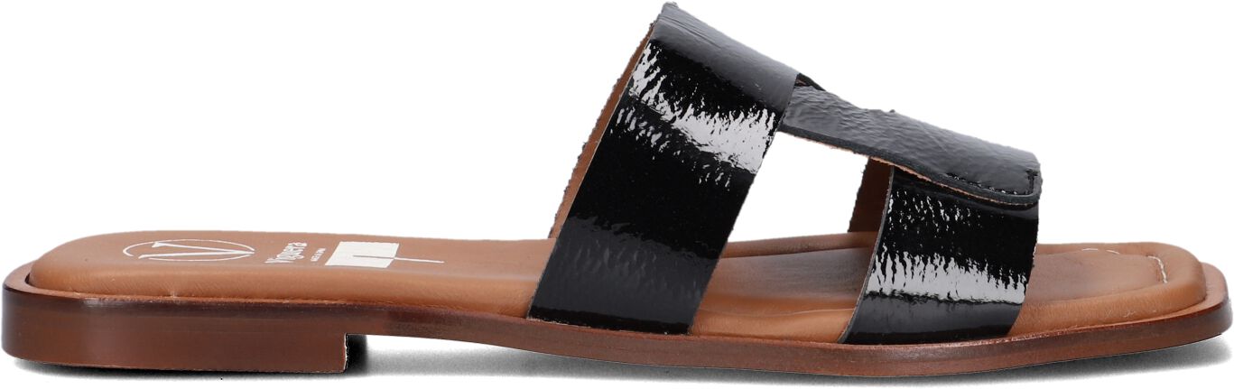Viguera Slippers
Dames 2010, Maat: 37, Materiaal: Leer, Kleur: Zwart