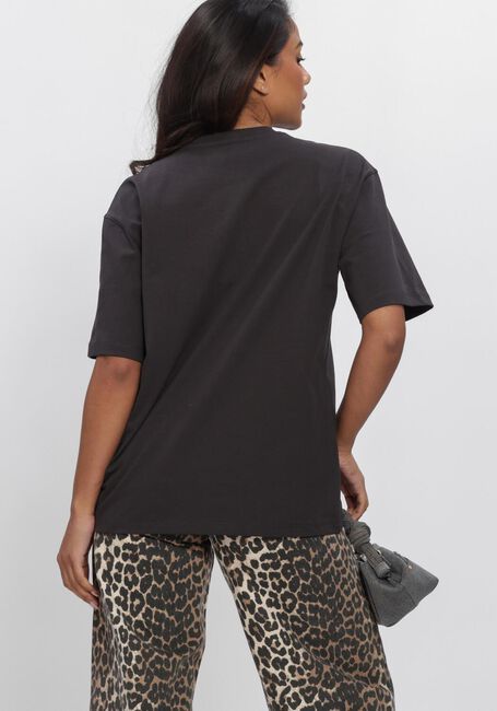 Grijze GANNI Tops & T-shirts HEAVY COTTON JERSEY TIGER CAVIAR - large