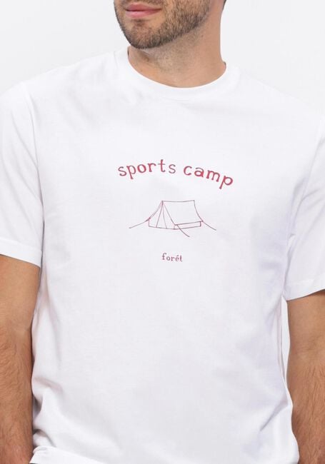 Witte FOR&Eacute;T T-shirt SPORTS T-SHIRT - large