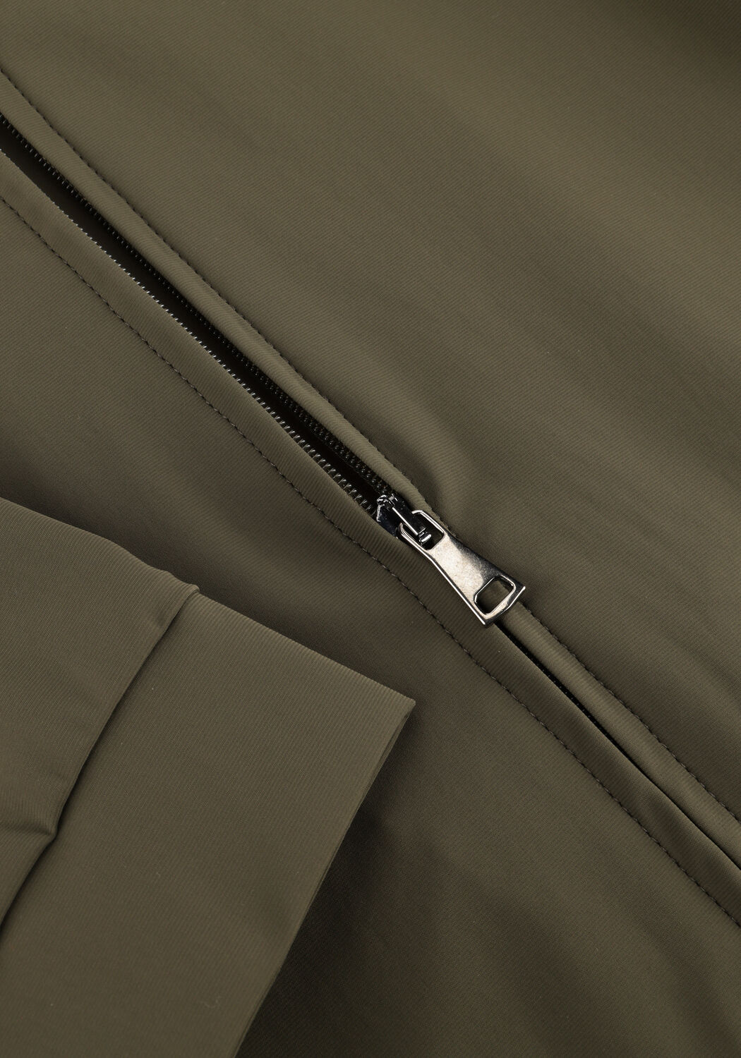 Groene FERILLI Vest TECH FZ HOODIE - large