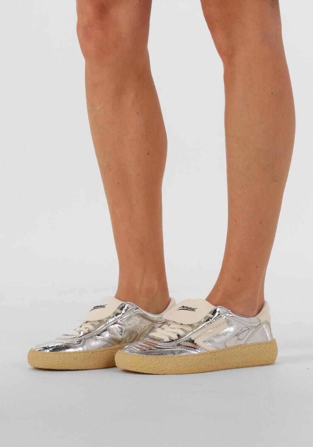 Zilveren PURAAI Lage sneakers 4.05 POLLY TAB - large