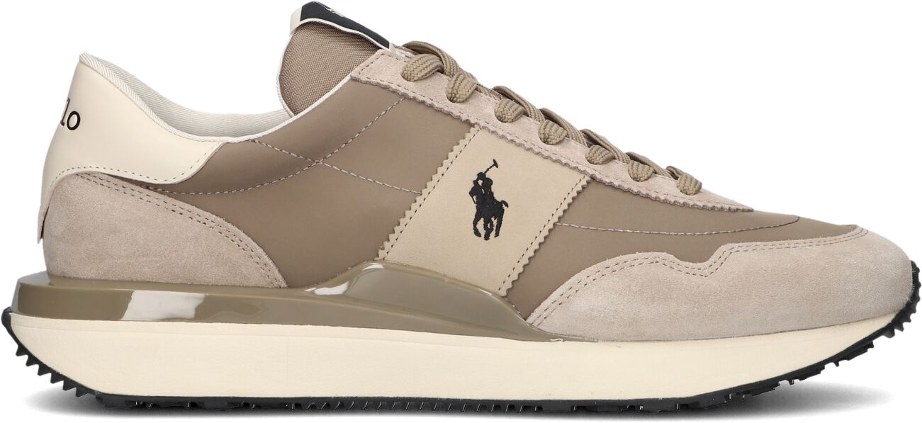 Ralph Lauren Lage Sneakers Heren Train 89, Maat: 41, Materiaal: Suède, Kleur: Beige