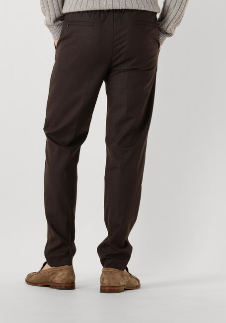 Bruine VALENZA Pantalon COMBAT WOOL TAPERED TROUSERS - large