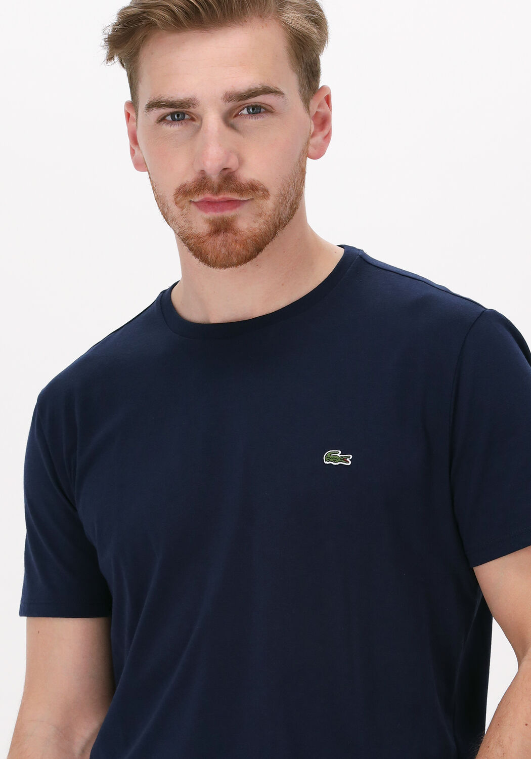 donkerblauwe lacoste t shirt 1ht1 mens tee shirt 12