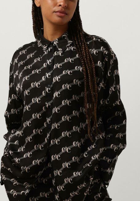 Zwarte CO'COUTURE Blouses LOGO OVERSIZED SHIRT - large