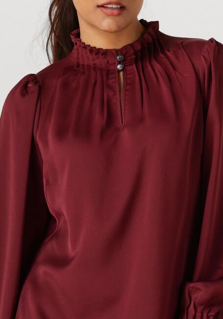 Bordeaux BRUUNS BAZAAR Mini jurk BBTARESE DRESS - large