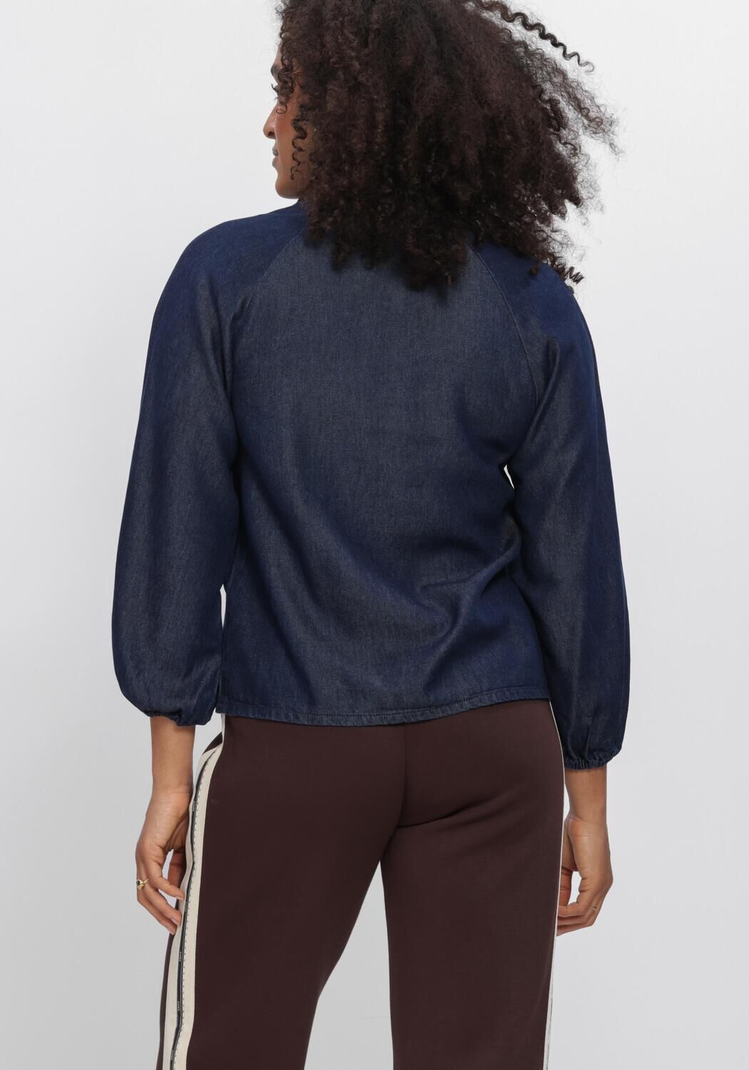 Blauwe AIMEE THE LABEL Blouses JESPERW6 BLOUSE - large