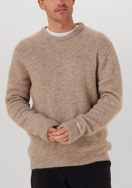 Zand THE SAVAGE REPORT Trui SAVAGE KNIT - large