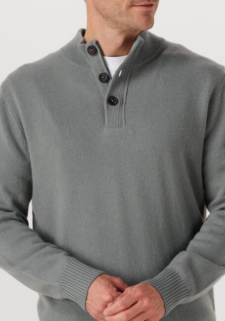 Groene STEFANO LAURAN Trui HALF ZIP L - large