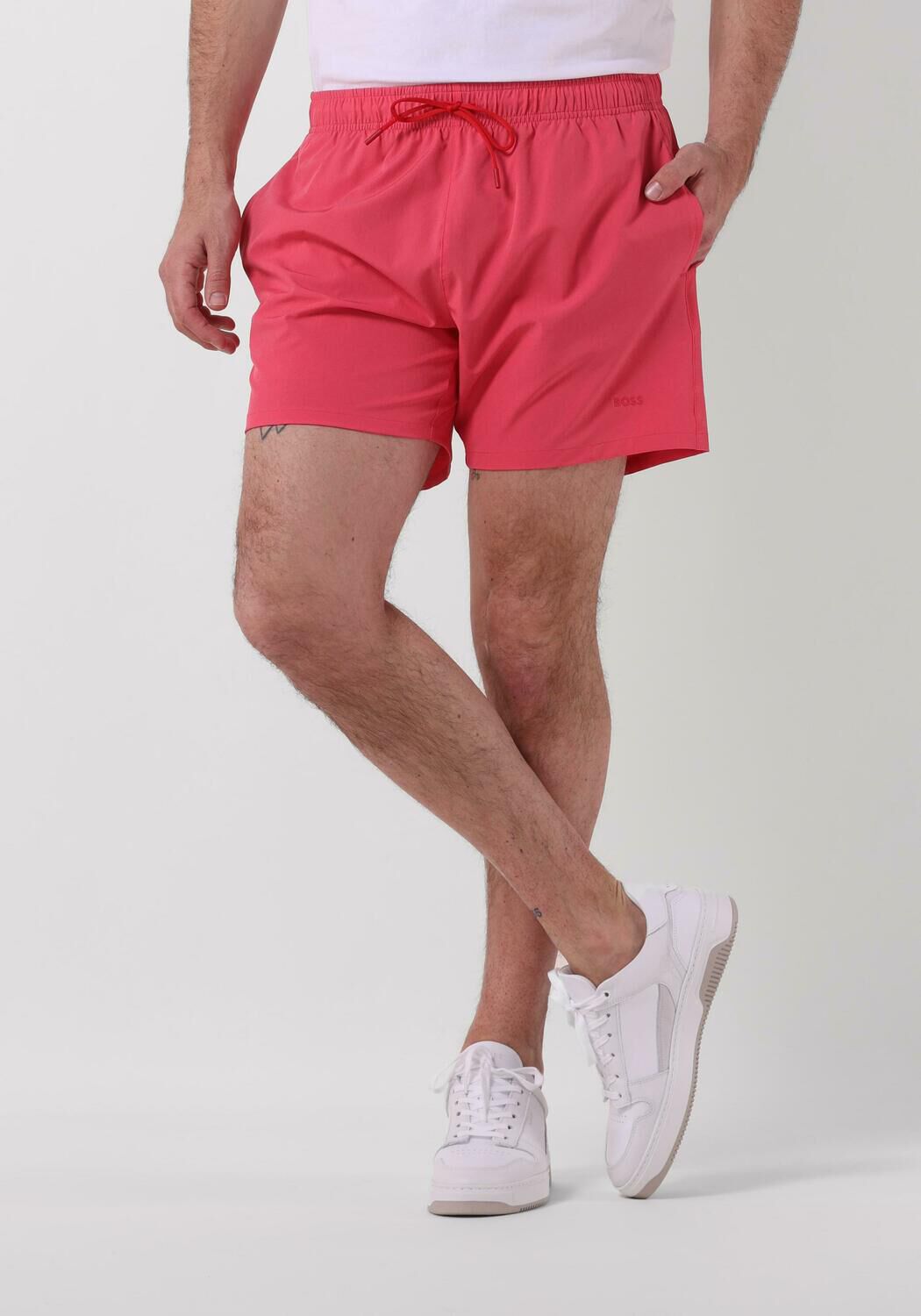 Boss Black Zwembroek Heren Tio, Maat: L, Kleur: Roze