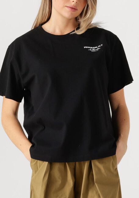 Zwarte PENN & INK T-shirt T-SHIRT PRINT - large