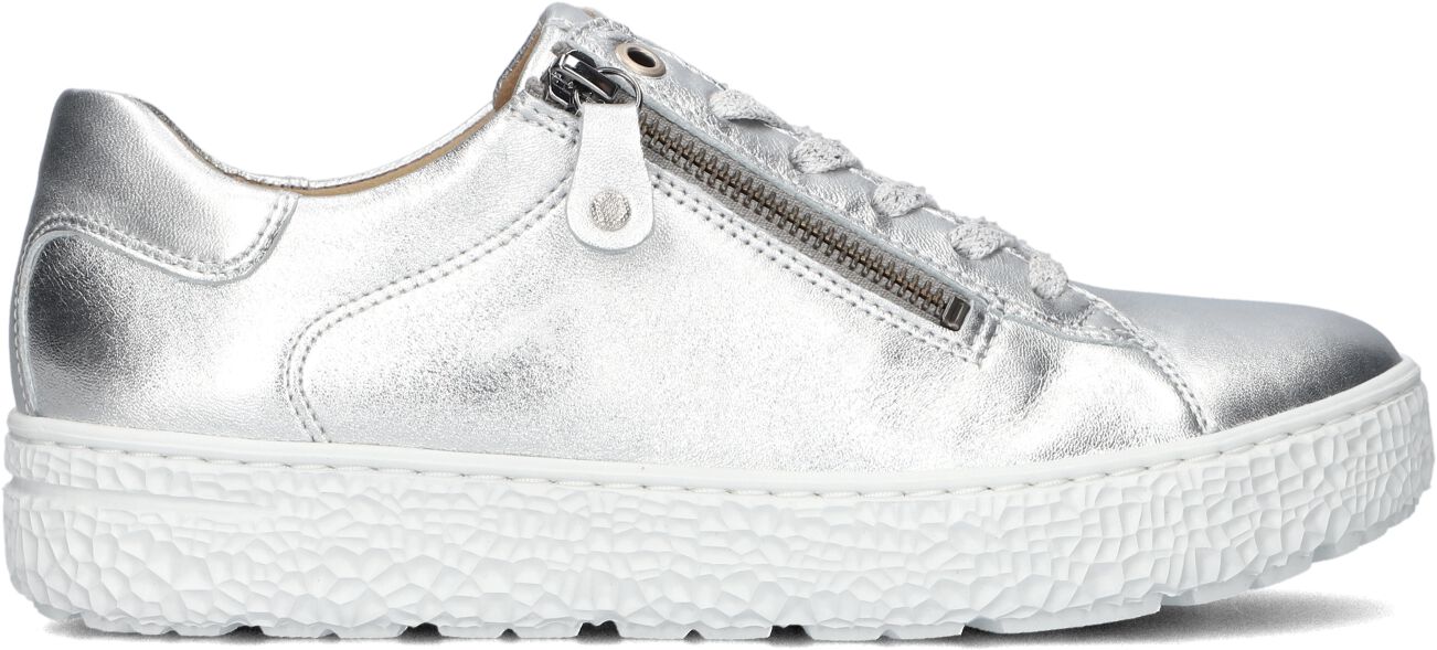 Hartjes Lage Sneakers Dames 162.1402, Maat: 39,5, Materiaal: Leer, Kleur: Zilver