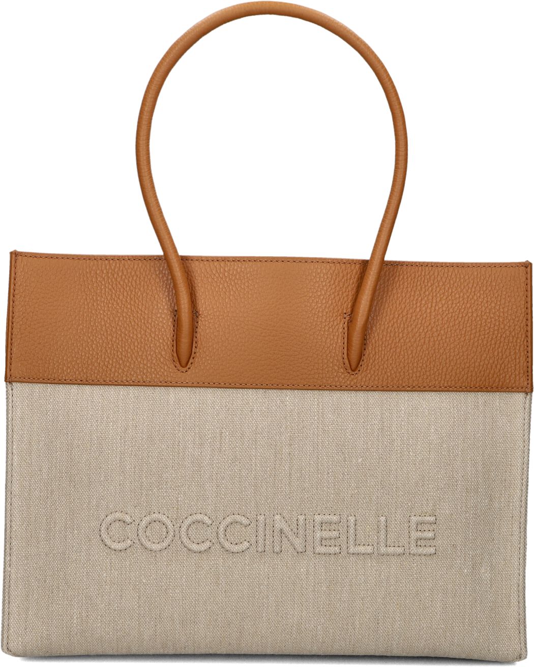 Coccinelle Handtas
Dames Myrtha, Materiaal: Leer, Kleur: Beige