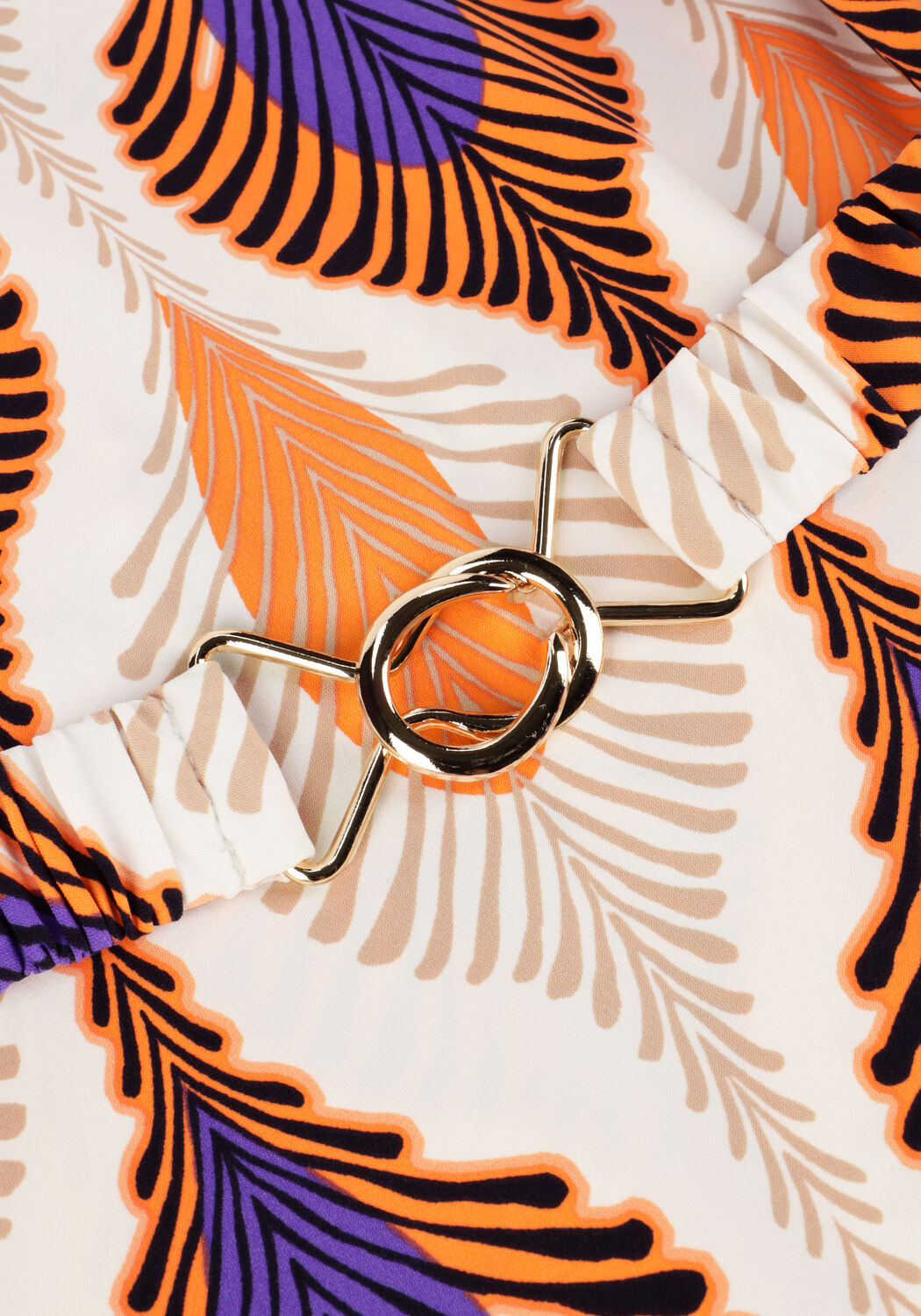 Witte AIME BALANCE Midi jurk LARA DRESS - large